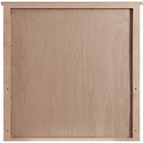Monterey Brown Wood And Oak Veneer Mirror - Ornate Home