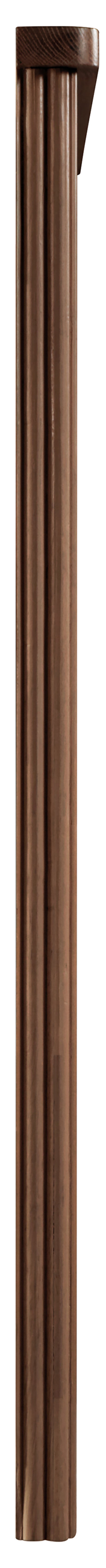 Monterey Brown Wood And Oak Veneer Mirror - Ornate Home