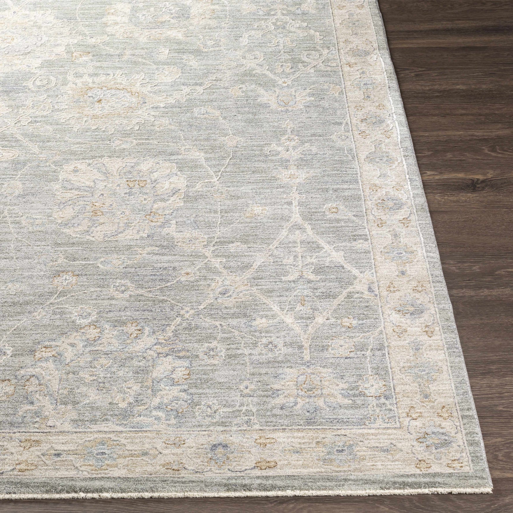 Monterey Gray Thick Luxe Persian Rug - Ornate Home