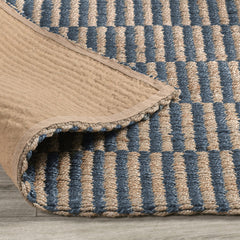 Monterey Jute Blue/Natural Rug - Ornate Home