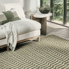 Monterey Jute Green/Natural Rug - Ornate Home