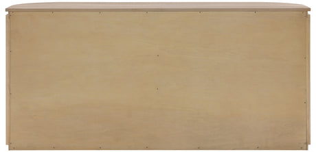 Monterey Natural/Oak/Silver Wood And Oak Veneer Dresser - Ornate Home