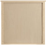 Monterey Natural Wood And Oak Veneer Mirror - Ornate Home