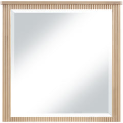 Monterey Natural Wood And Oak Veneer Mirror - Ornate Home