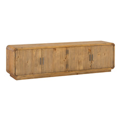 Monterey Rustic Blonde Media Cabinet - Ornate Home