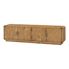 Monterey Rustic Blonde Media Cabinet - Ornate Home