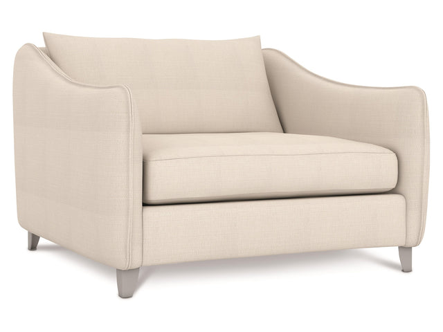 Monterey White/Cream Outdoor Chair 1/2 - Ornate Home