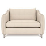 Monterey White/Cream Outdoor Chair 1/2 - Ornate Home