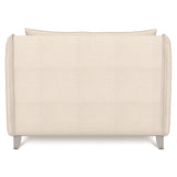 Monterey White/Cream Outdoor Chair 1/2 - Ornate Home