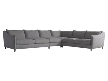 Monterey White/Cream Outdoor Sectional - Ornate Home