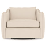 Monterey White/Cream Outdoor Swivel Chair - Ornate Home