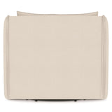 Monterey White/Cream Outdoor Swivel Chair - Ornate Home