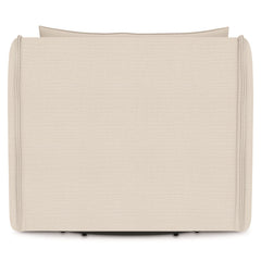 Monterey White/Cream Outdoor Swivel Chair - Ornate Home