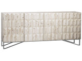 Montero Light Gray Washed Wood Sideboard - Ornate Home