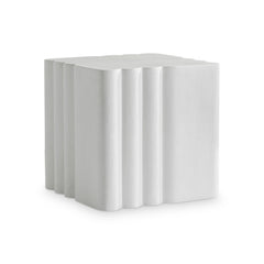 Monterosso Natural Stonecast Outdoor Side Table - Ornate Home