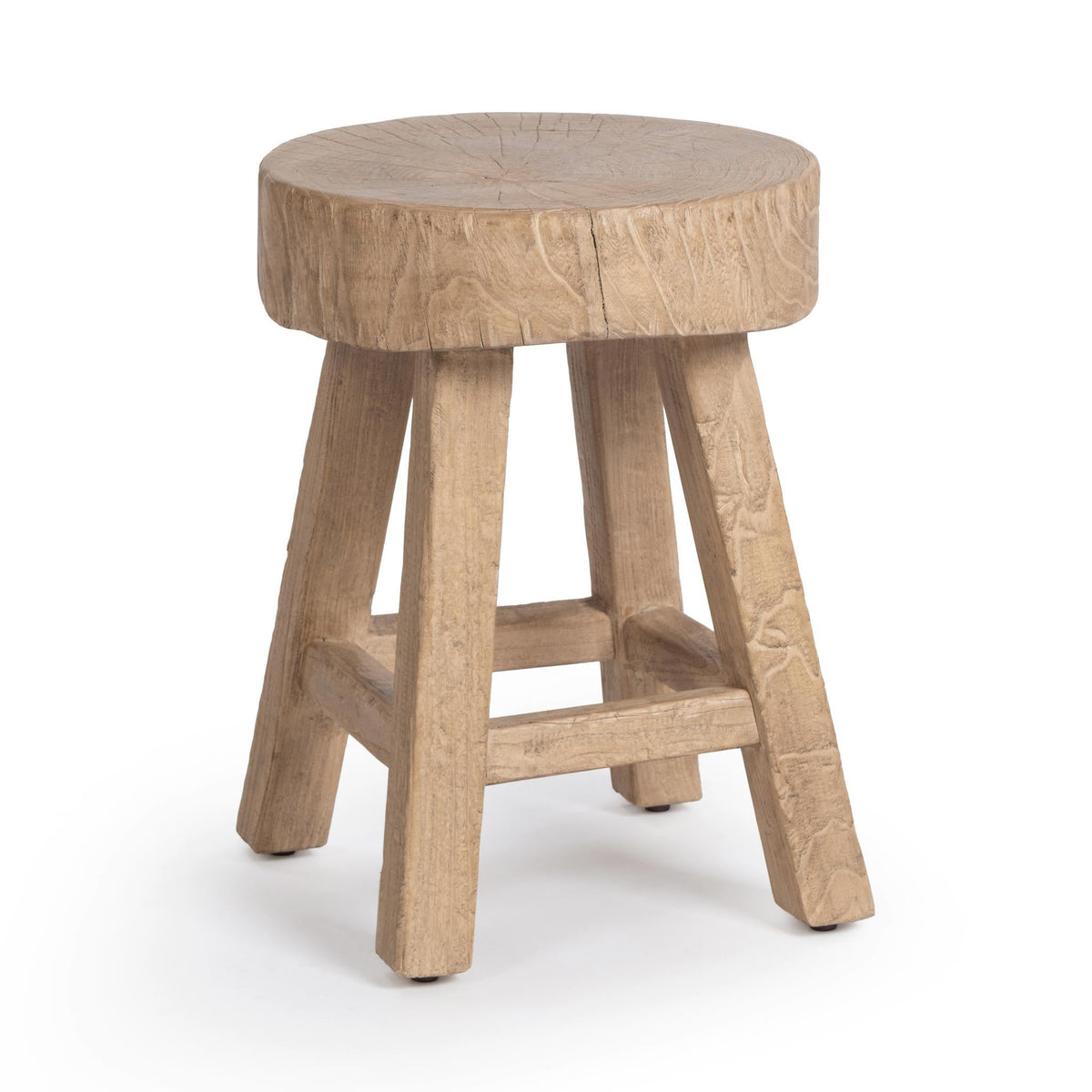 Monterrey Antique Saddle Medium Round Accent Table