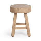 Monterrey Antique Saddle Medium Round Accent Table
