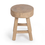 Monterrey Antique Saddle Medium Round Accent Table