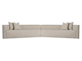 Monterrey Beige/Tan Fabric Sectional - Ornate Home