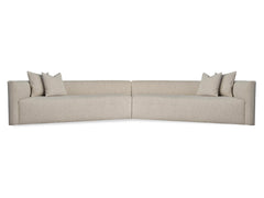 Monterrey Beige/Tan Fabric Sectional - Ornate Home