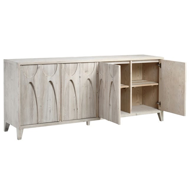 Montes Whitewash Sideboard - Ornate Home