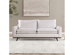 Monthey Dark Brown/Light Gray Sofa - Ornate Home
