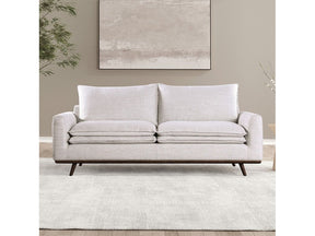 Monthey Dark Brown/Light Gray Sofa - Ornate Home