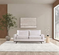 Monthey Dark Brown/Light Gray Sofa - Ornate Home