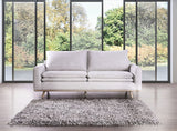 Monthey Oak/Light Gray Sofa - Ornate Home