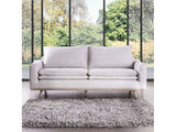 Monthey Oak/Light Gray Sofa - Ornate Home