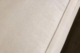 Monthey Oak/Linen White Sofa - Ornate Home