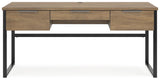 Montia Light Brown 67" Home Office Desk (Online Special Price) - Ornate Home