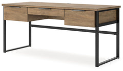 Montia Light Brown 67" Home Office Desk - Ornate Home