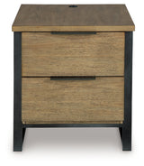 Montia Light Brown End Table (Online Special Price) - Ornate Home