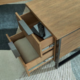 Montia Light Brown End Table (Online Special Price) - Ornate Home