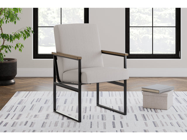 Montia Light Brown Home Office Desk Chair (Online Special Price) - Ornate Home