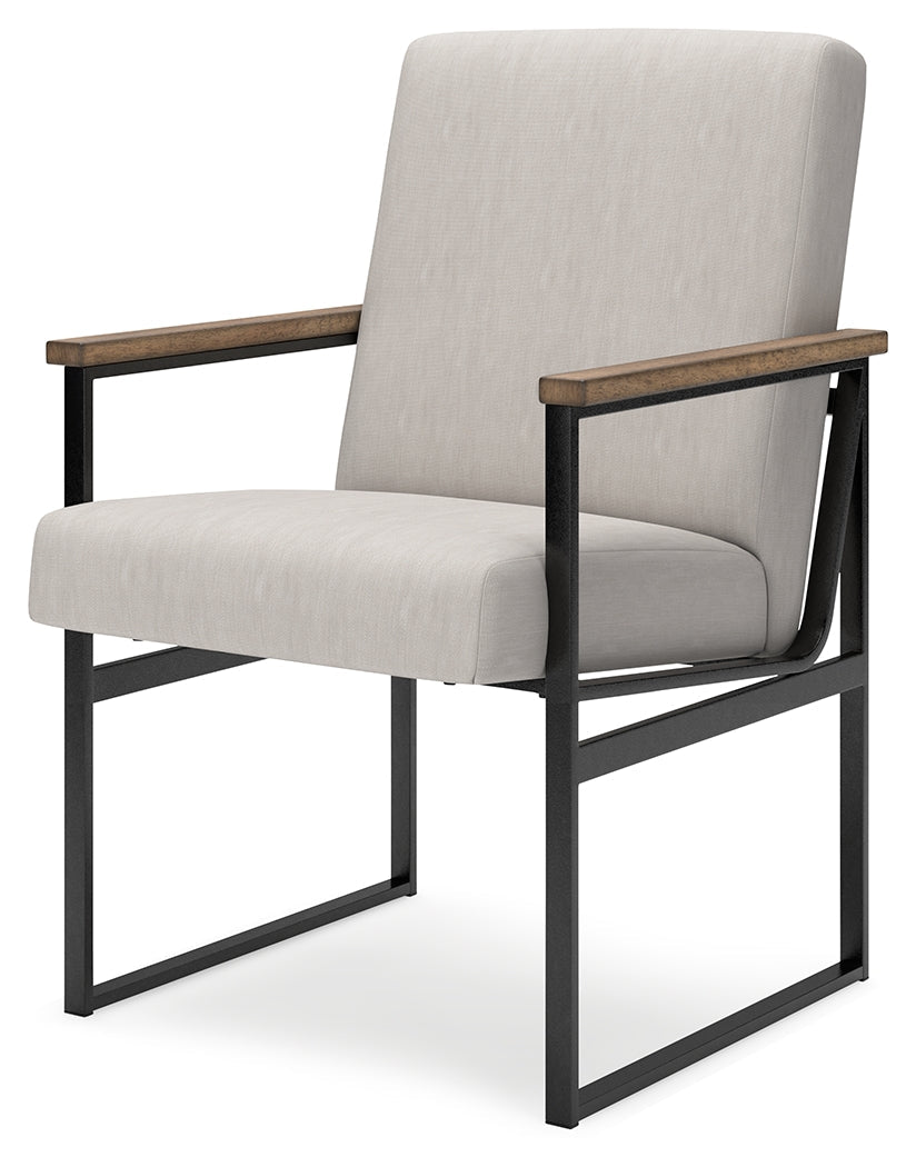 Montia Light Brown Home Office Desk Chair (Online Special Price) - Ornate Home