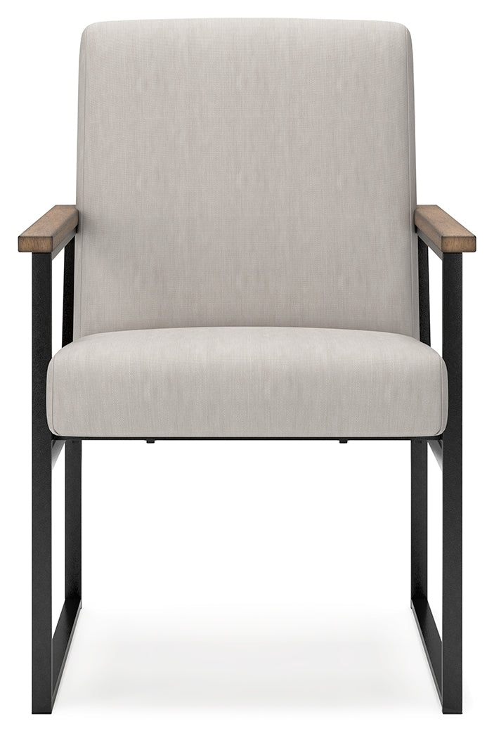 Montia Light Brown Home Office Desk Chair - Ornate Home