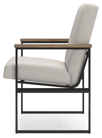 Montia Light Brown Home Office Desk Chair - Ornate Home