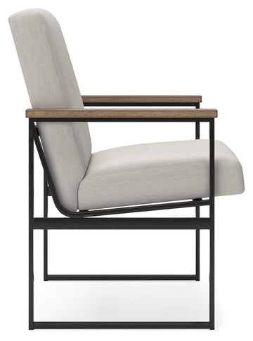 Montia Light Brown Home Office Desk Chair - Ornate Home