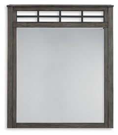 Montillan Grayish Brown Bedroom Mirror - Ornate Home