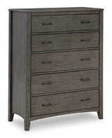 Montillan Grayish Brown Chest of Drawers (Online Special Price) - Ornate Home
