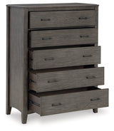 Montillan Grayish Brown Chest of Drawers (Online Special Price) - Ornate Home
