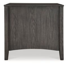 Montillan Grayish Brown End Table - Ornate Home