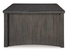 Montillan Grayish Brown Lift-Top Coffee Table - Ornate Home