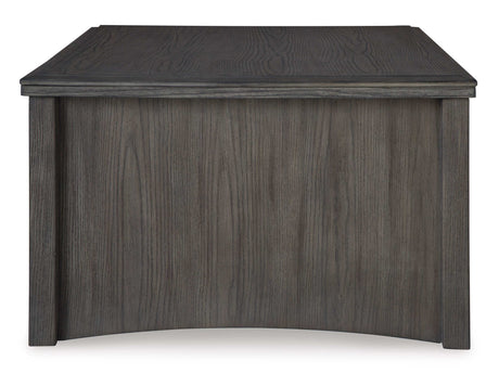 Montillan Grayish Brown Lift-Top Coffee Table - Ornate Home