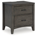 Montillan Grayish Brown Nightstand - Ornate Home