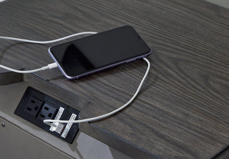 Montillan Grayish Brown Nightstand - Ornate Home