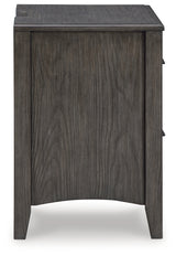 Montillan Grayish Brown Queen Panel Bedroom Set with Dresser, Mirror and Nightstand - Ornate Home