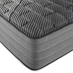Montlake Black Eastern King Firm Hybrid Mattress - Ornate Home